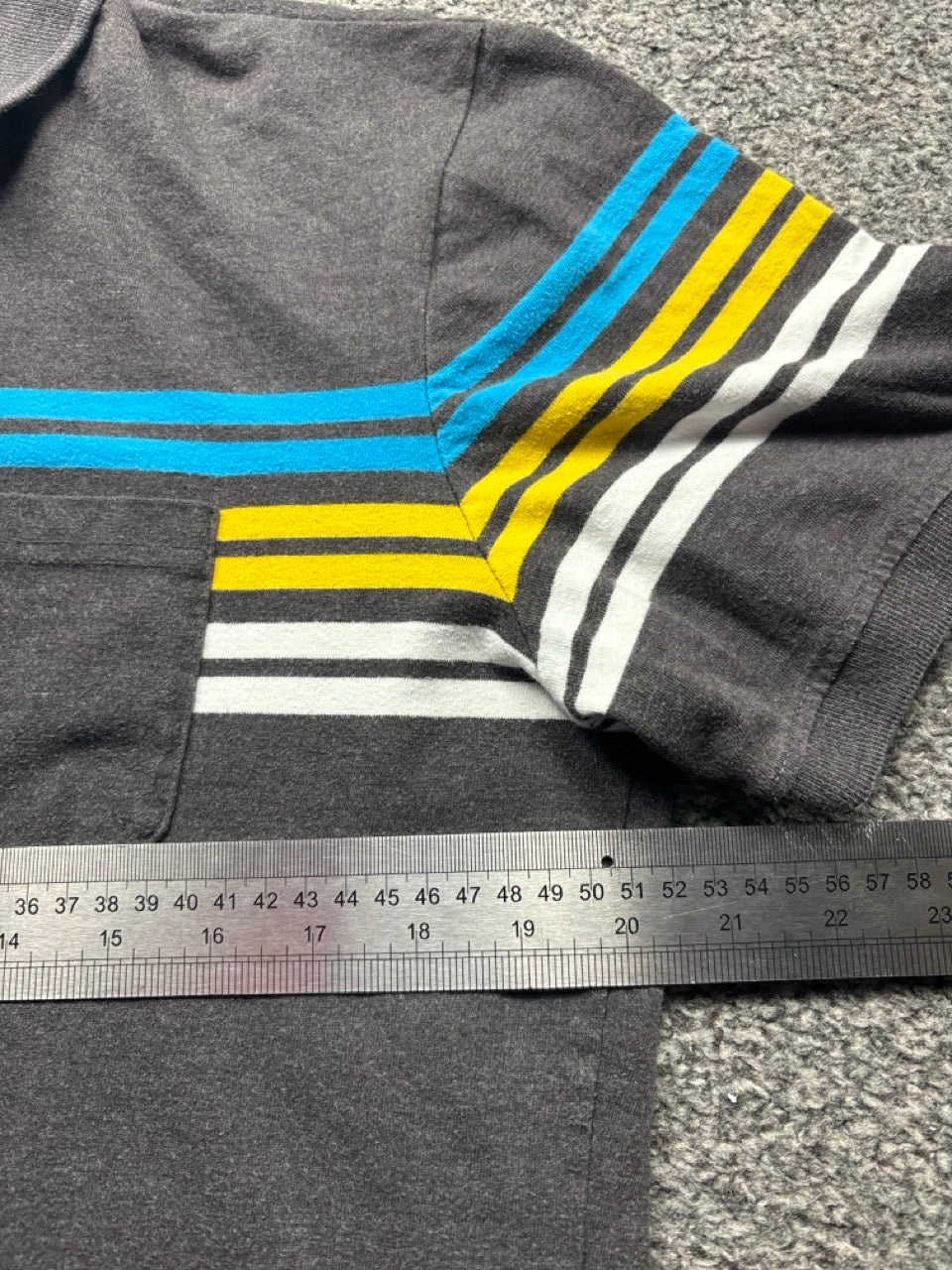 Fred and Boston Grey Polo Shirt (S)