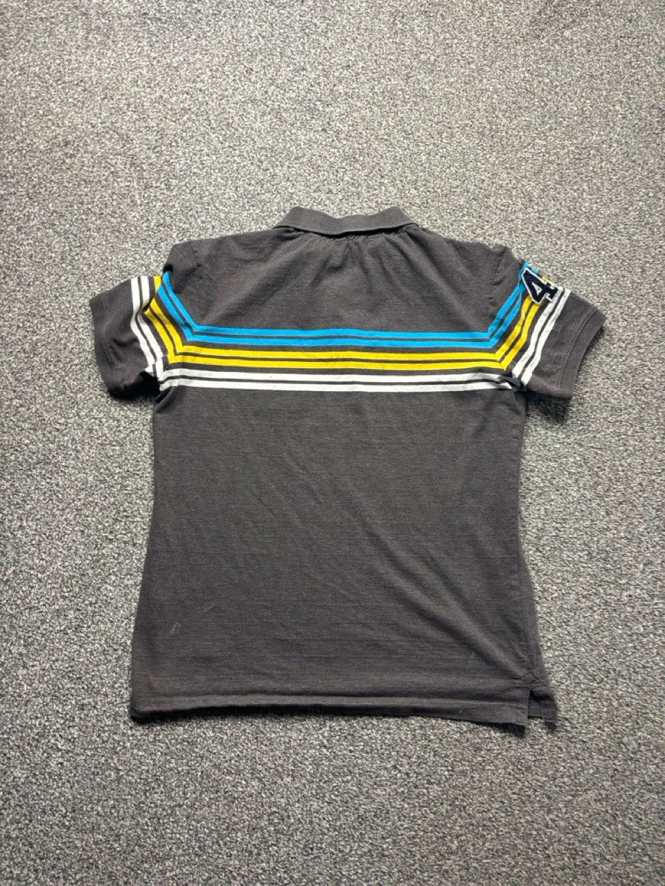 Fred and Boston Grey Polo Shirt (S)