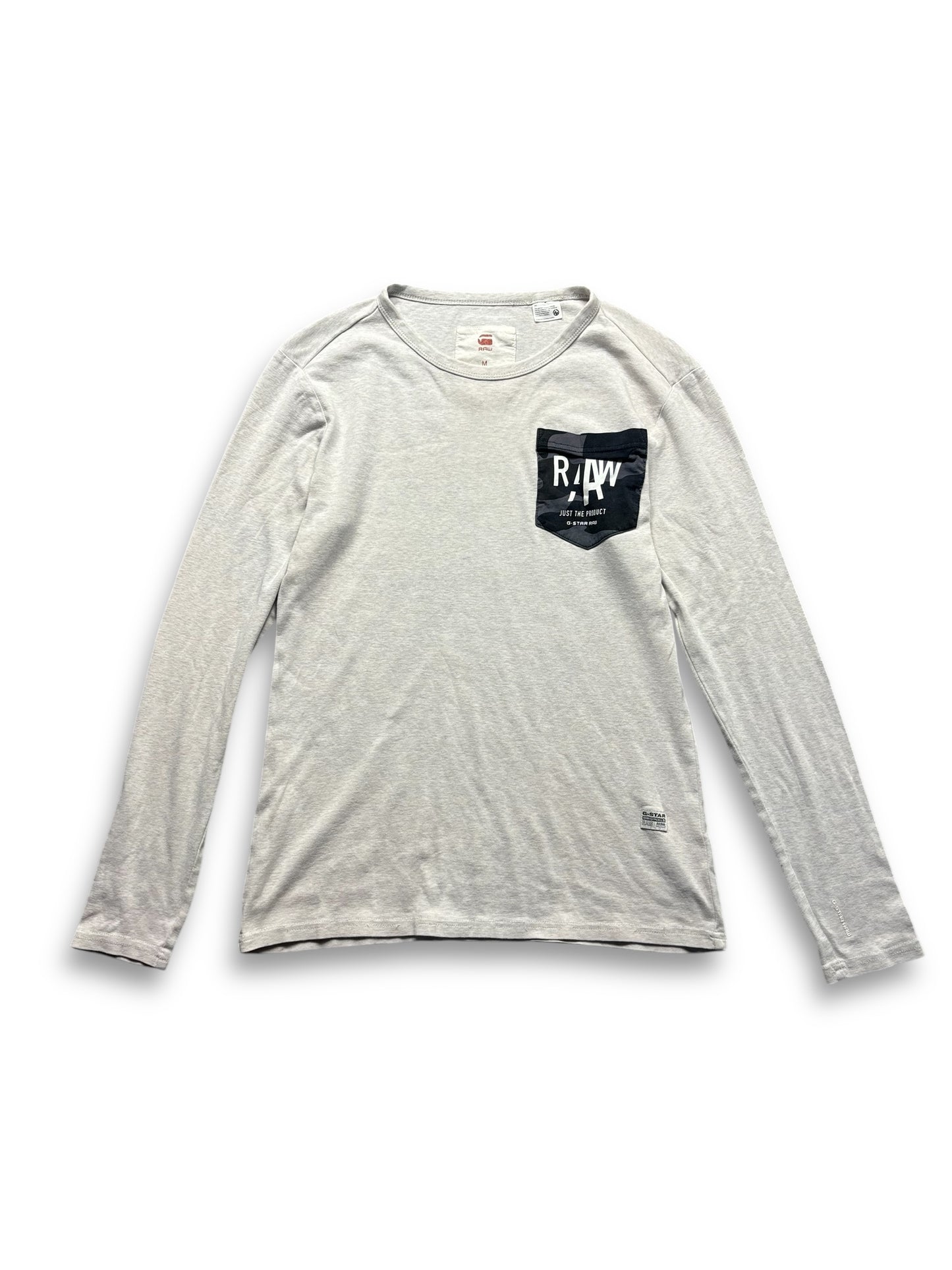 Gstar Longsleeve Beige Tshirt (S)