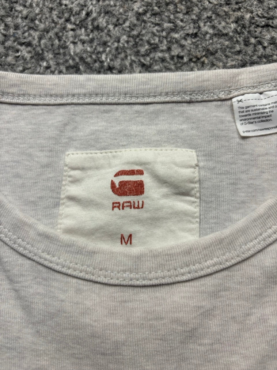 Gstar Longsleeve Beige Tshirt (S)