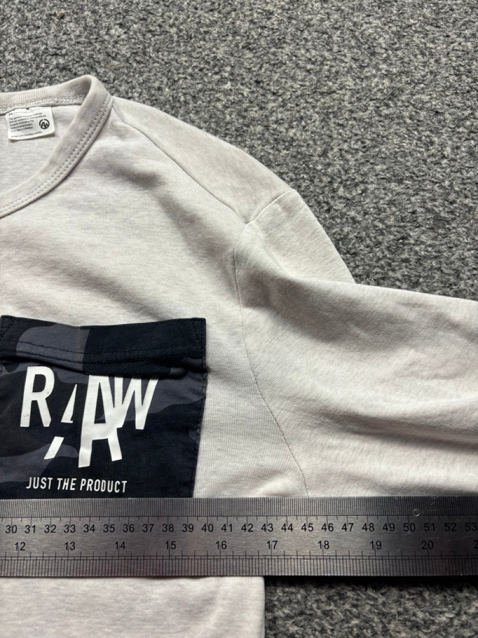 Gstar Longsleeve Beige Tshirt (S)