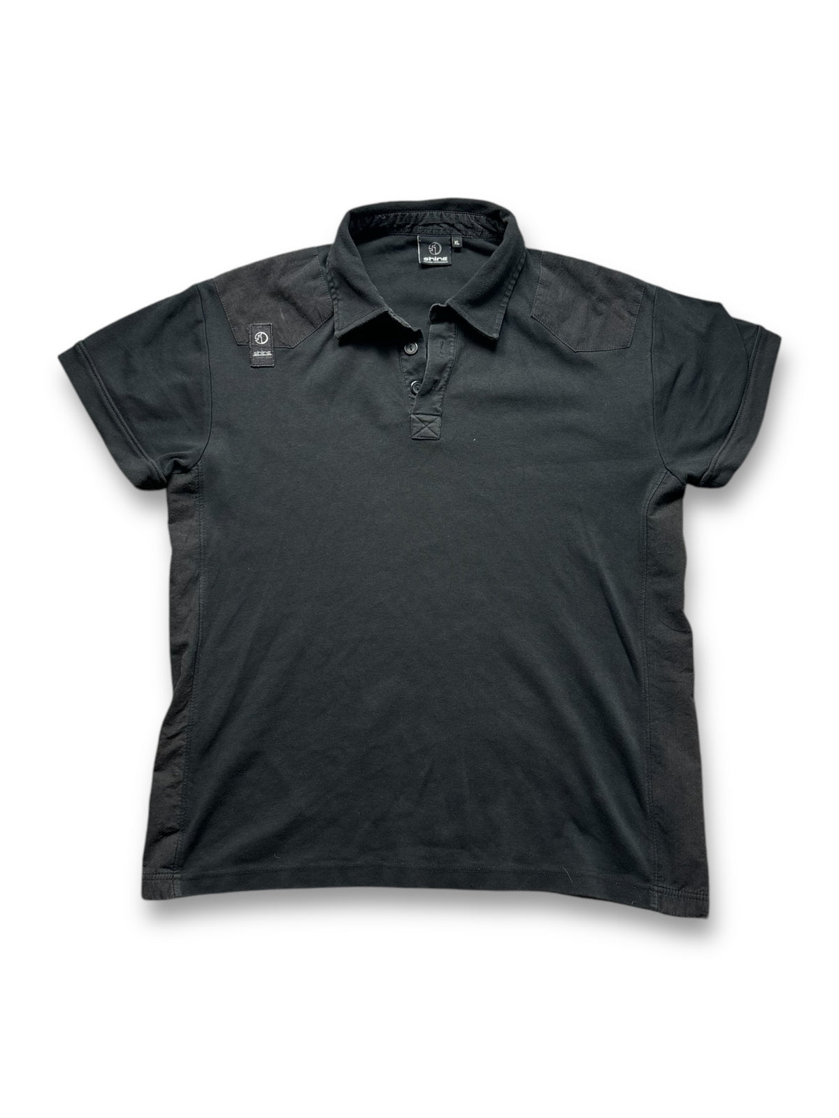 Shine Black Polo Shirt (L)