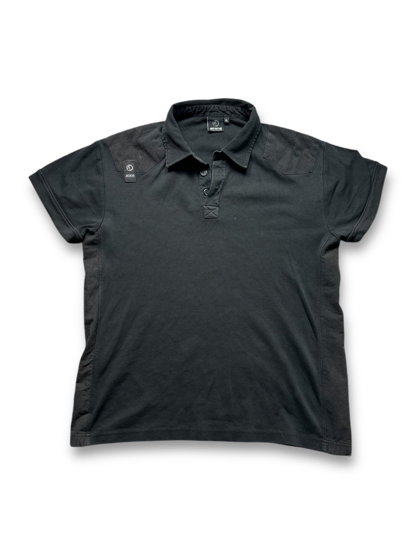 Shine Black Polo Shirt (L)