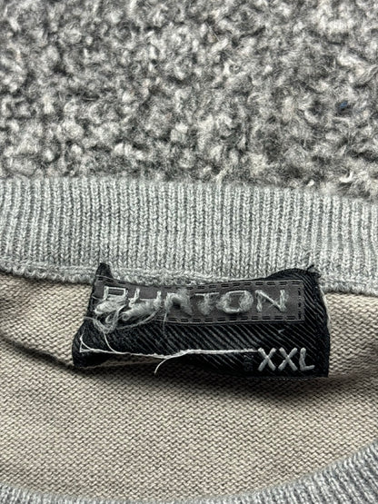 Burton Grey Striped Sweater (XXL)