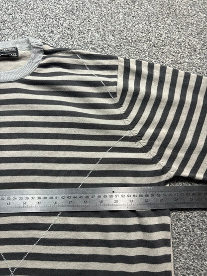 Burton Grey Striped Sweater (XXL)