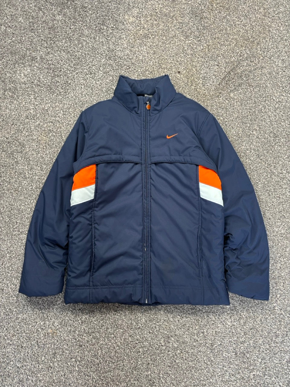 Nike Navy Puffer Jacket (XS)