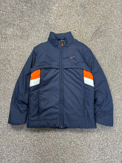 Nike Navy Puffer Jacket (XS)