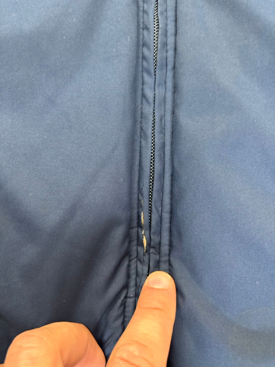 Nike Navy Puffer Jacket (XS)