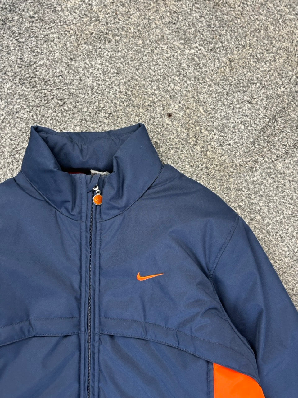 Nike Navy Puffer Jacket (XS)