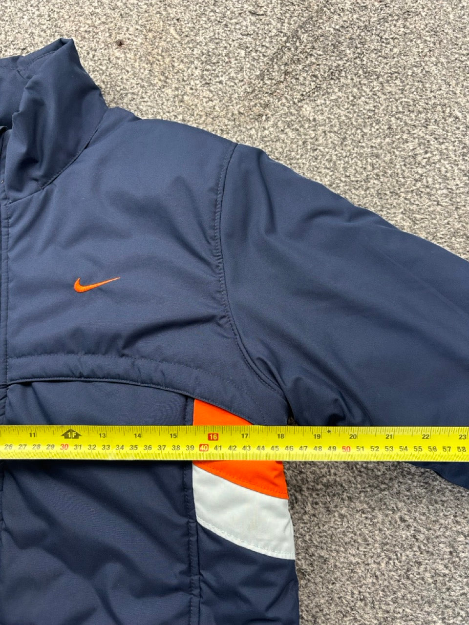 Nike Navy Puffer Jacket (XS)