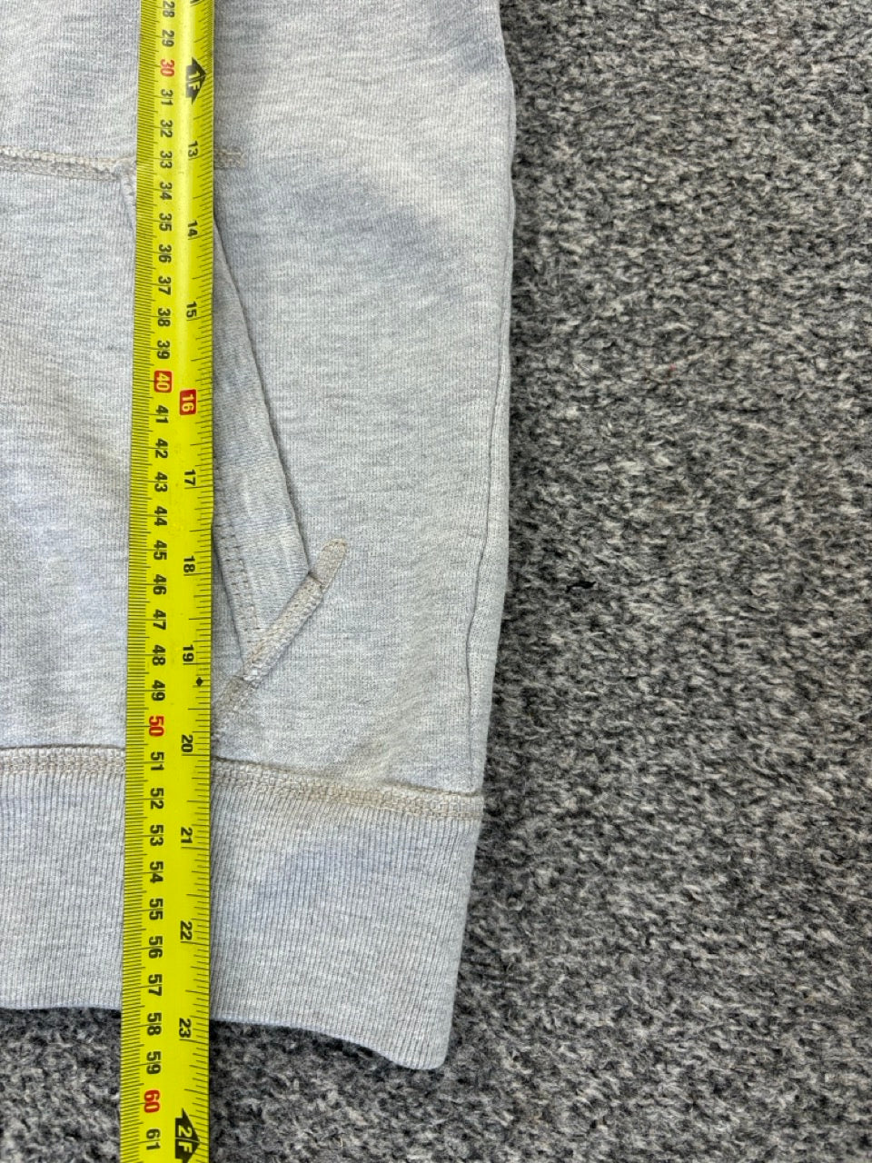 American Eagle Grey Zip Up Hoodie (S)