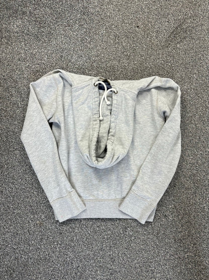 American Eagle Grey Zip Up Hoodie (S)
