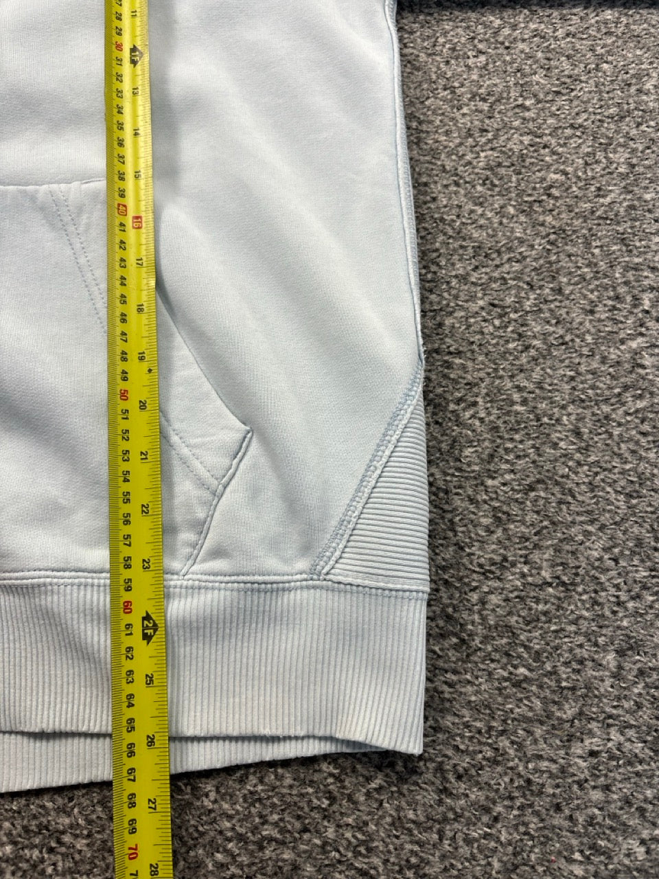 Levis Sky Blue Zip Up Hoodie (L) Big Boy Thrifting
