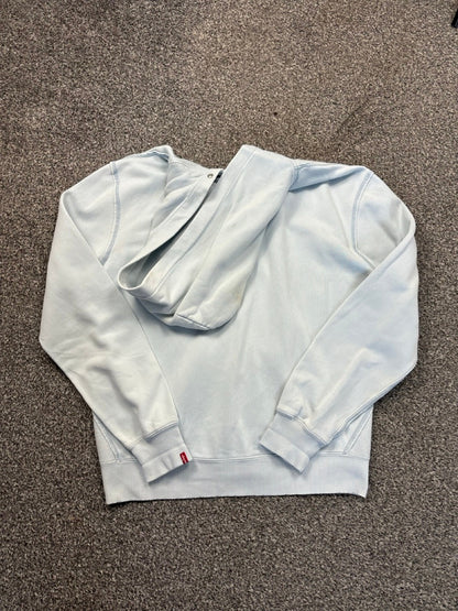 Levis Sky Blue Zip Up Hoodie (L) Big Boy Thrifting