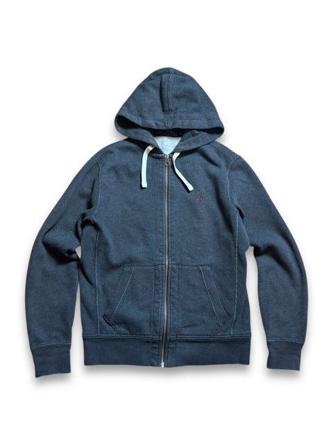Ralph Lauren Grey Zip Up Hoodie (S)