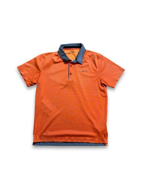 Nike Golf Orange Activewear Tshirt (S)