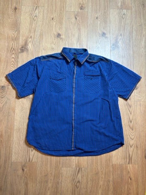 Blue Checkered Shirt (3XL)