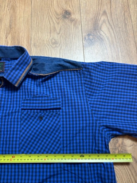 Blue Checkered Shirt (3XL)