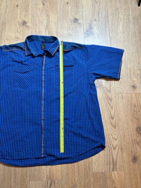 Blue Checkered Shirt (3XL)