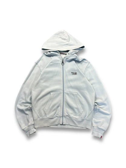 Levis Sky Blue Zip Up Hoodie (L) Big Boy Thrifting