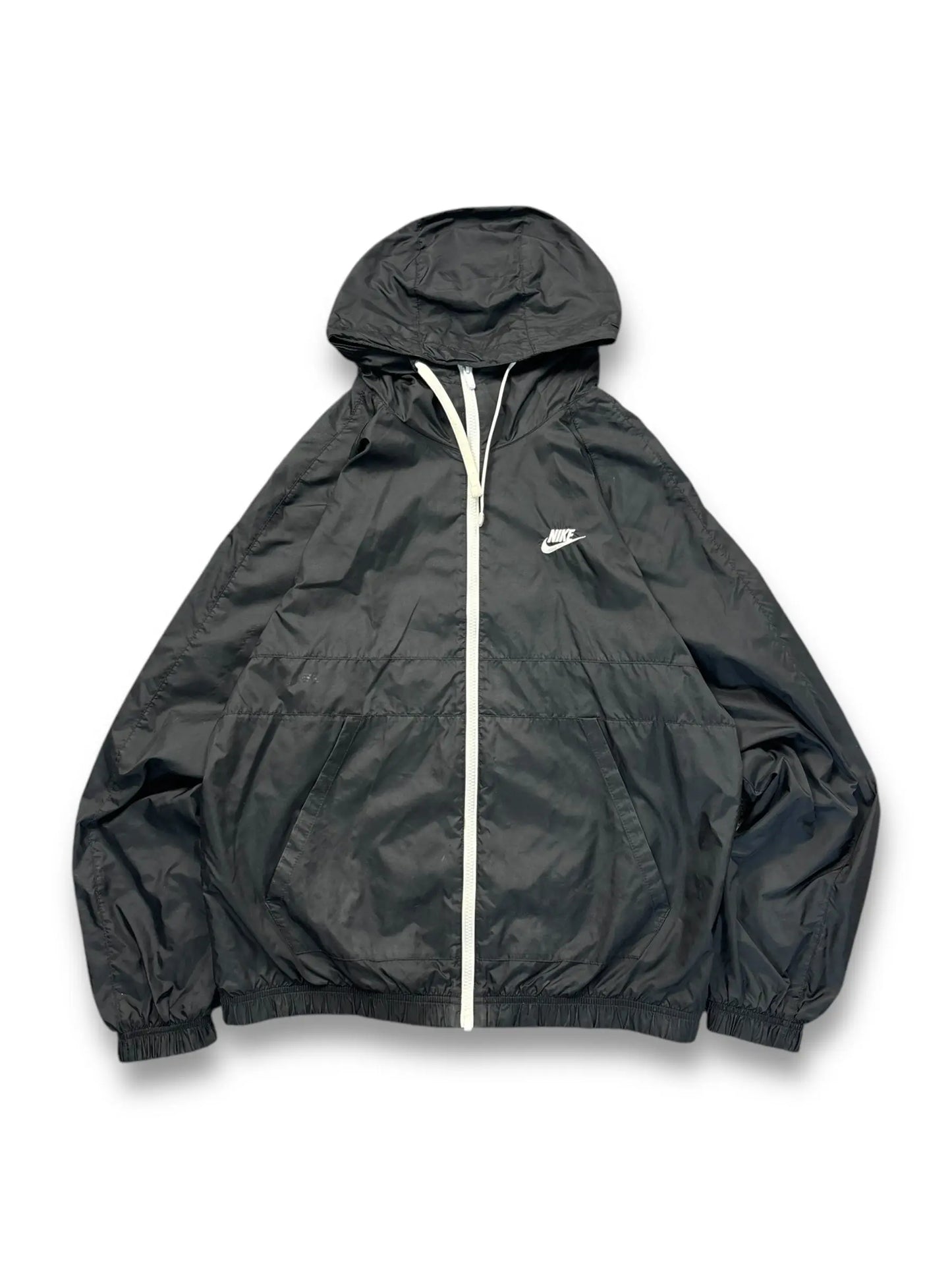 Nike Black Track Jacket (L) Big Boy Thrifting