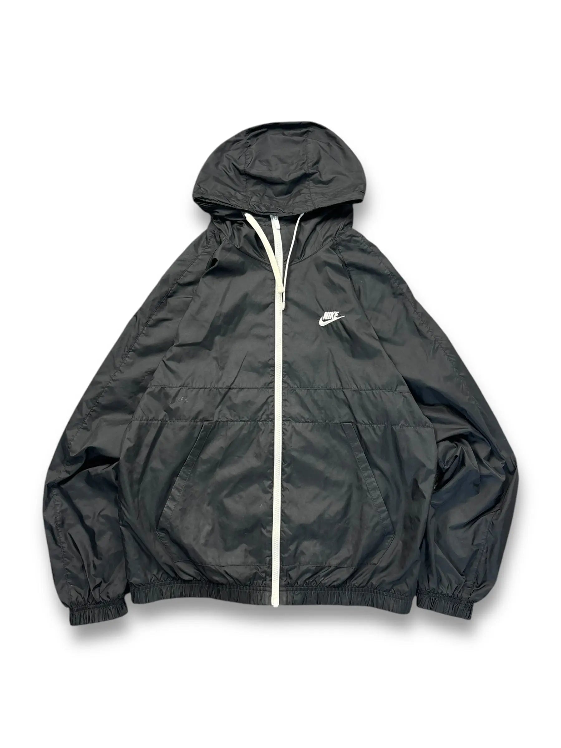 Nike Black Track Jacket (L) Big Boy Thrifting
