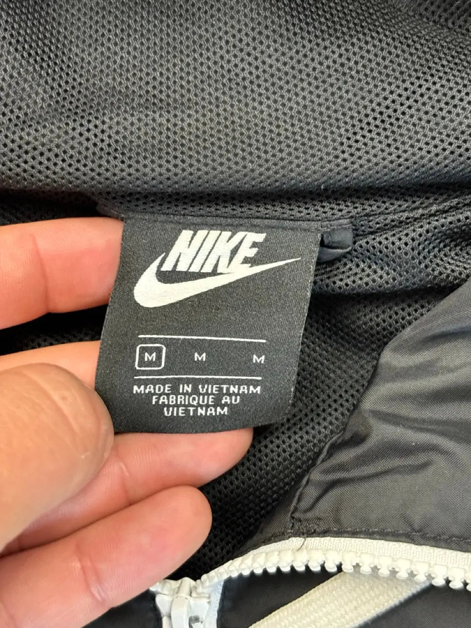 Nike Black Track Jacket (L) Big Boy Thrifting