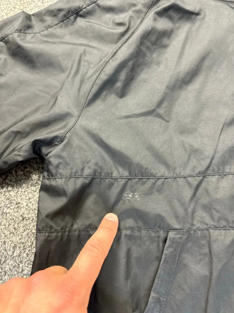 Nike Black Track Jacket (L) Big Boy Thrifting