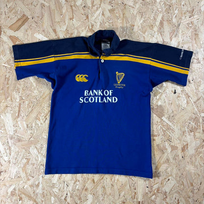 Canterbury Leinster rugby blue polo shirt size S