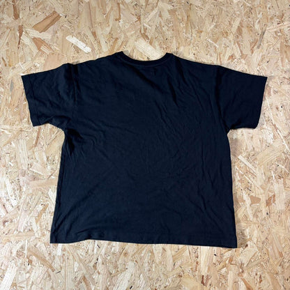 Champion black plain tshirt with logo L