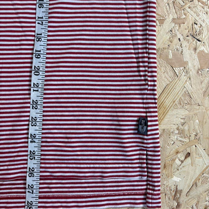 Adidas 90s climalite golf polo shirt striped size L