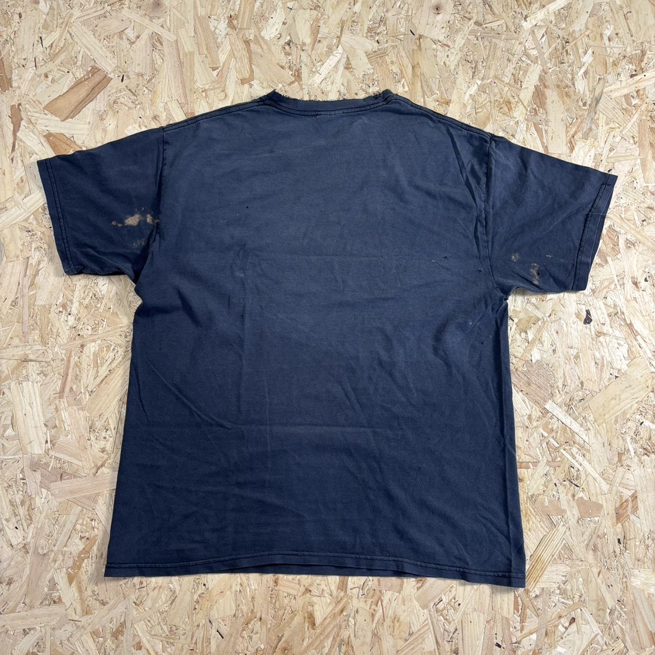 Hanes vintage band t-shirt heavyweight black size L 2