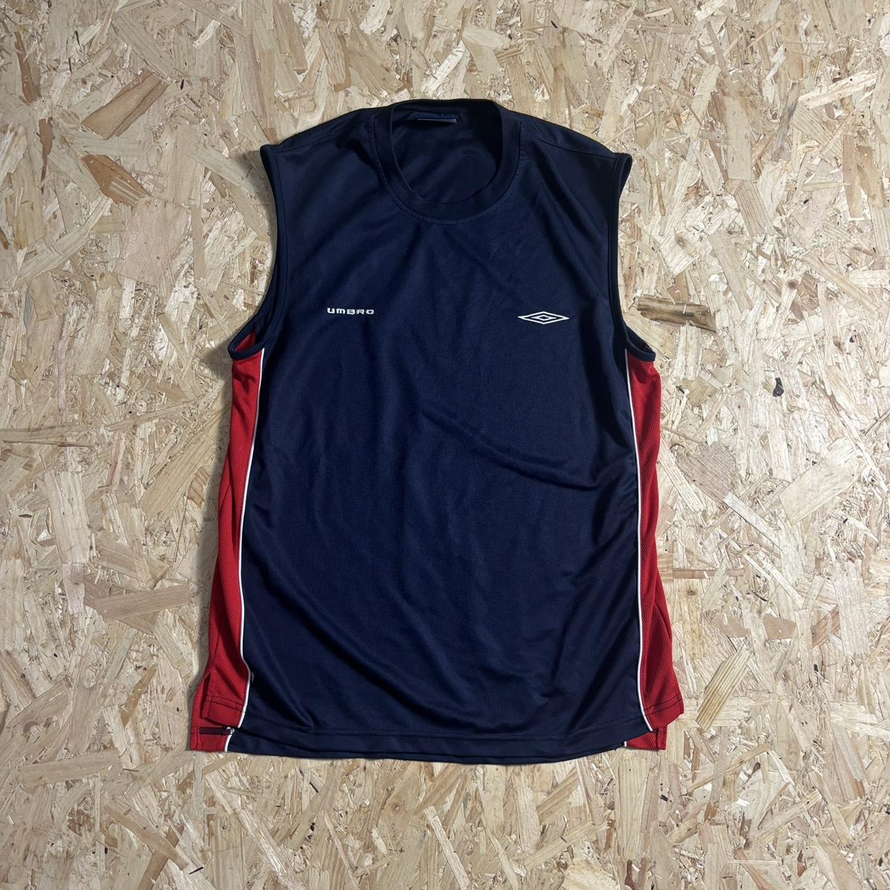 Puma Men's Navy and Blue Vest