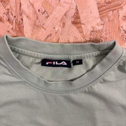 Fila mint green graphic t-shirt size M