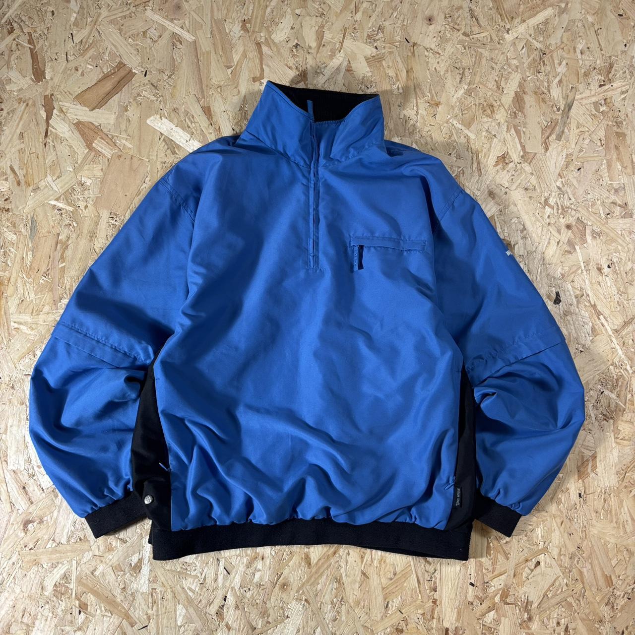 Wilson Sport blue golf windbreaker jacket size XL