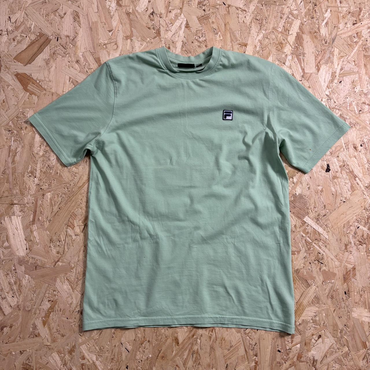 Fila mint green graphic t-shirt size M