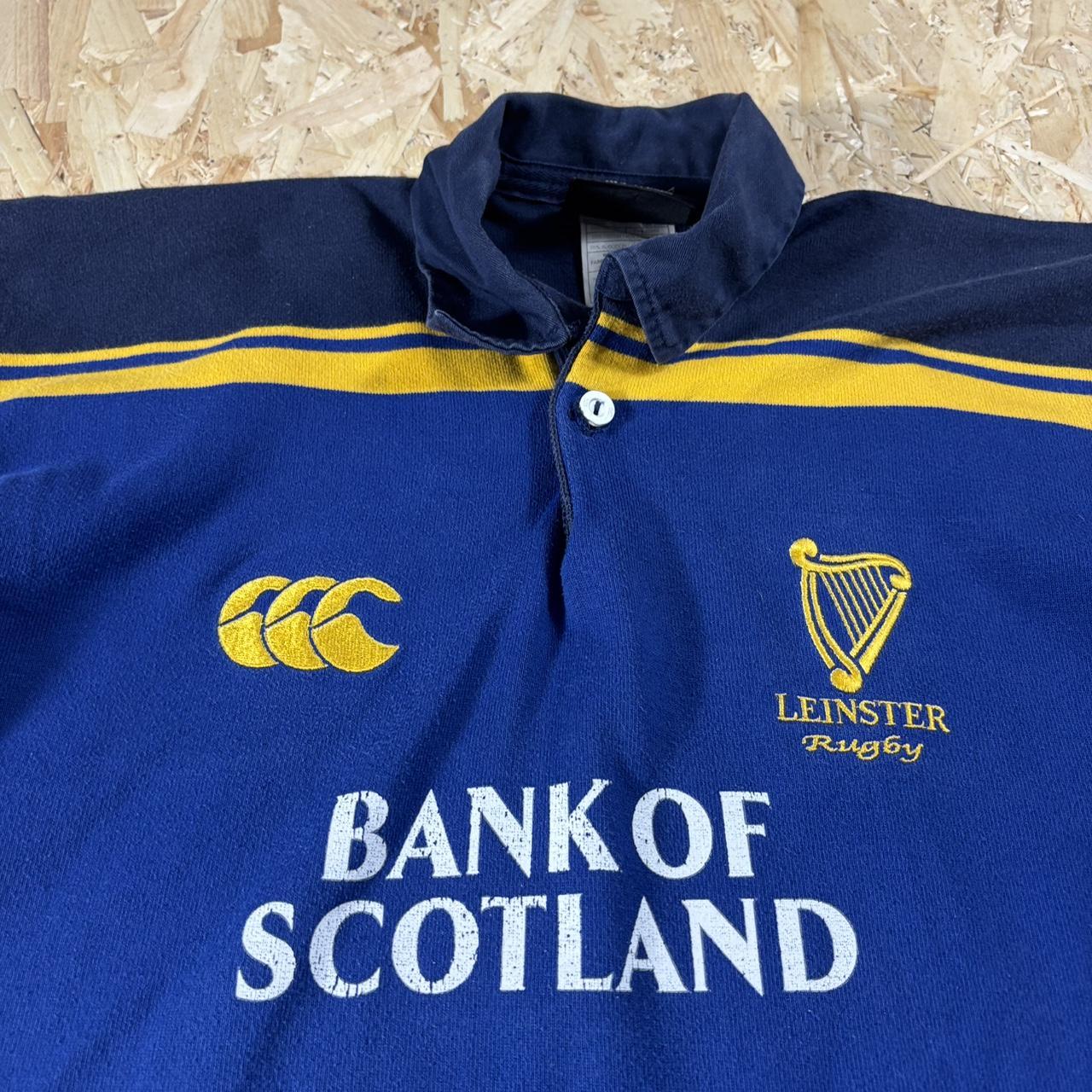 Canterbury Leinster Rugby blue polo shirt Size S