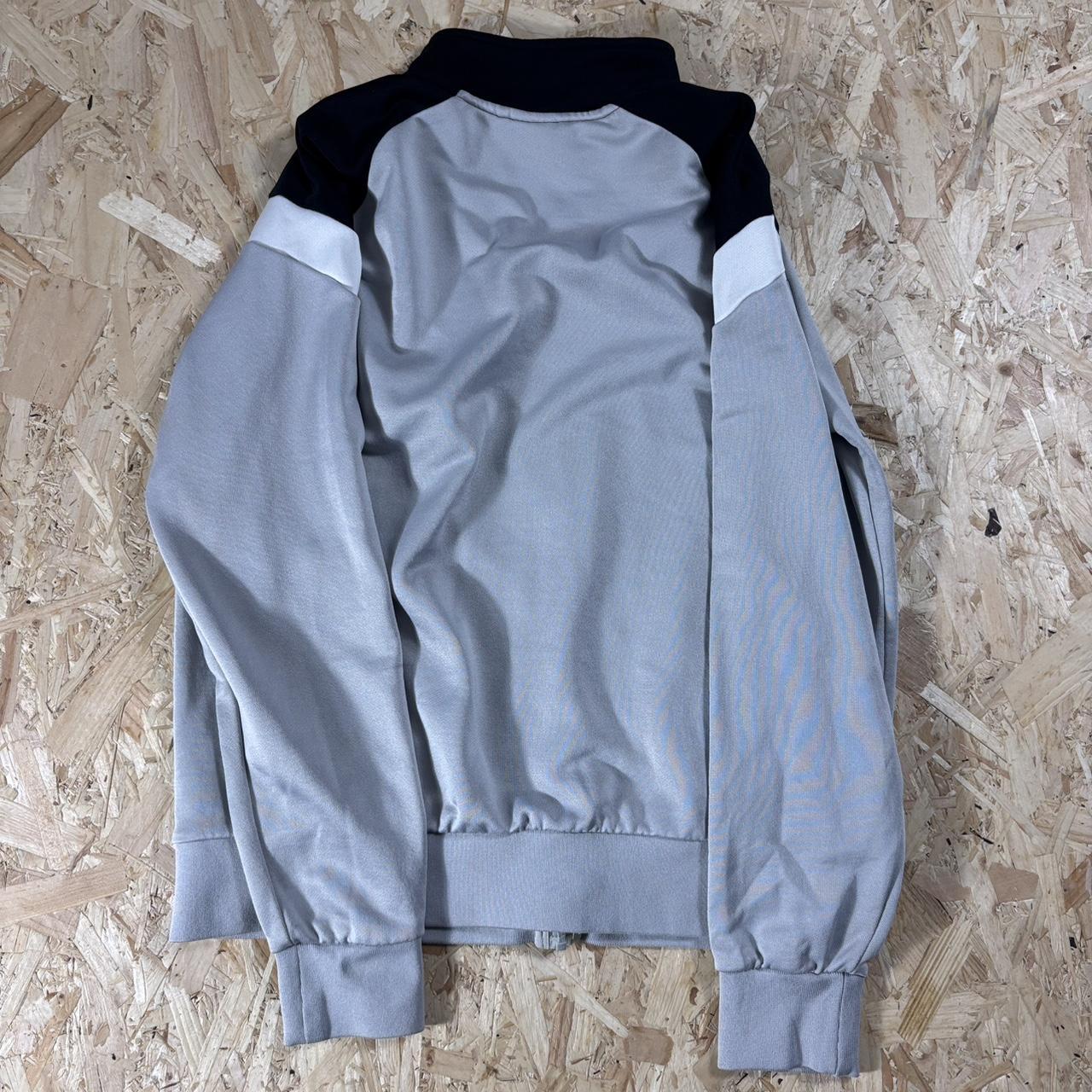 Puma grey and black track jacket L