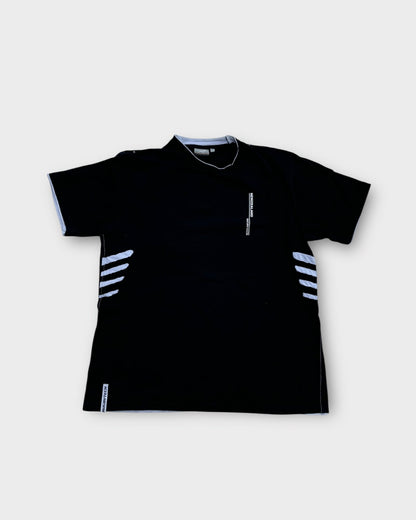 An image of a Allblacks New Zealand Rugbytech Tshirt in size L.