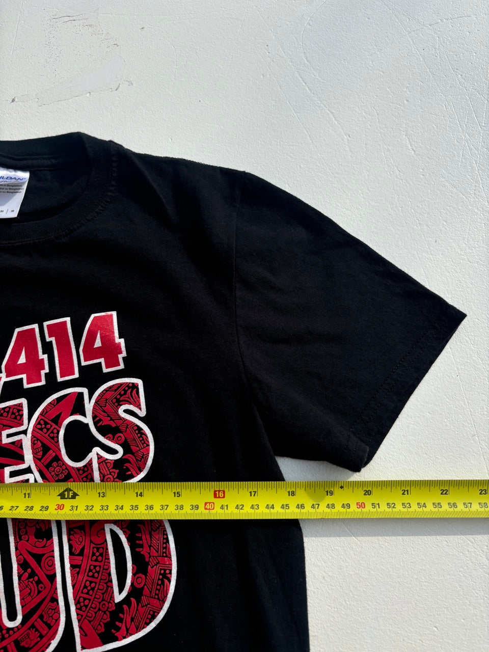 Aztecs Loud Black Graphic Tshirt (M)