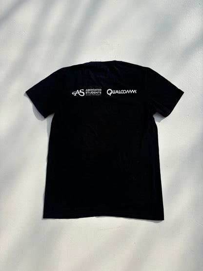 Aztecs Loud Black Graphic Tshirt (M)