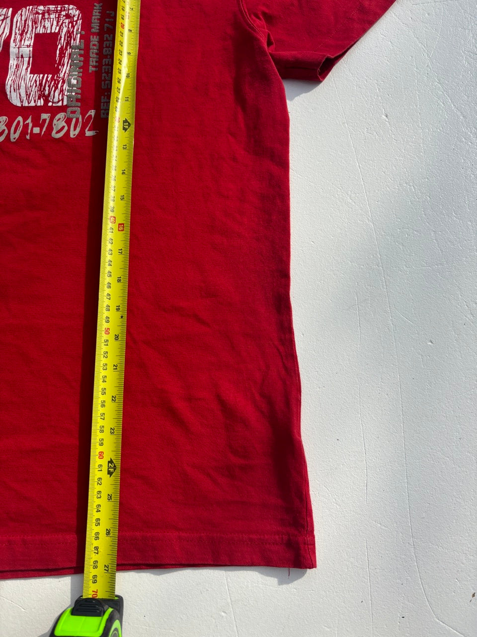 Jules71 Retro Red Graphic Tshirt (XL)
