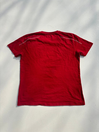 Jules71 Retro Red Graphic Tshirt (XL)