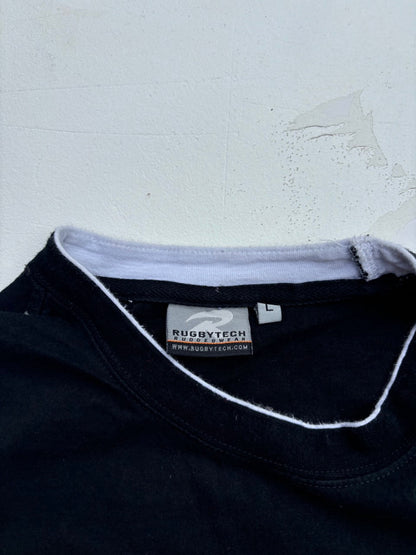 Allblacks New Zealand Rugbytech Tshirt (L)