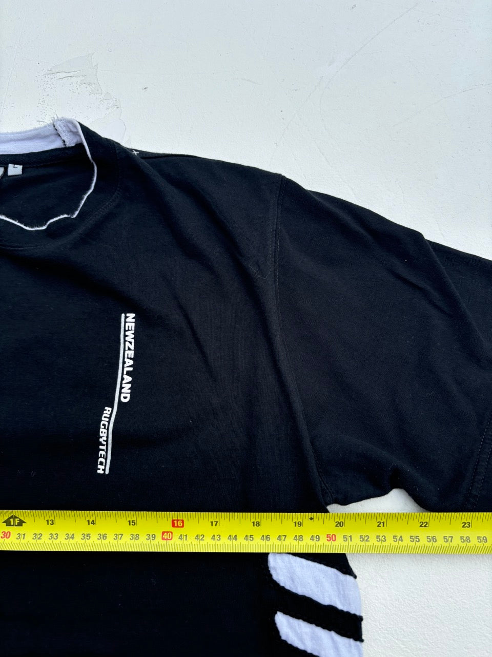 Allblacks New Zealand Rugbytech Tshirt (L)