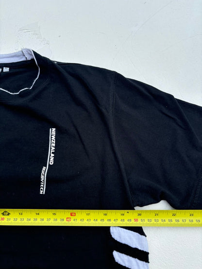 Allblacks New Zealand Rugbytech Tshirt (L)