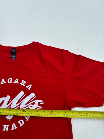 Niagara Falls Red Graphic Tshirt (L)