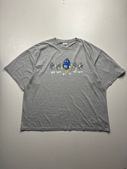 An image of a MandM Vintage Grey Graphic Tshirt in size 3XL.