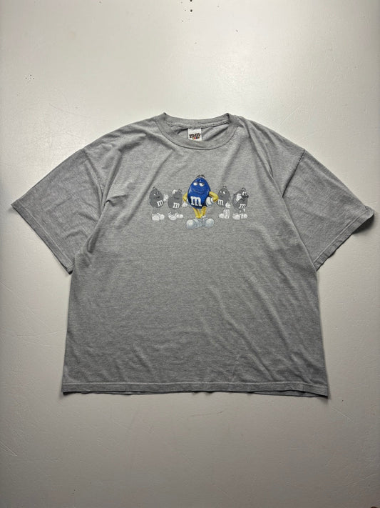 An image of a MandM Vintage Grey Graphic Tshirt in size 3XL.