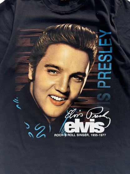 Elvis Presley Black Graphic Tshirt (L)